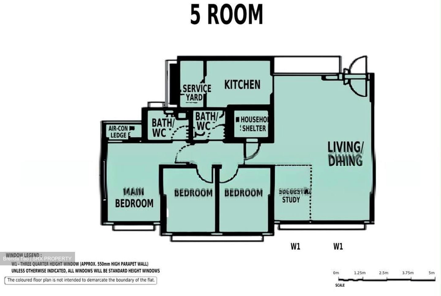 Blk 450B West Terra @ Bukit Batok (Bukit Batok), HDB 5 Rooms #595176331